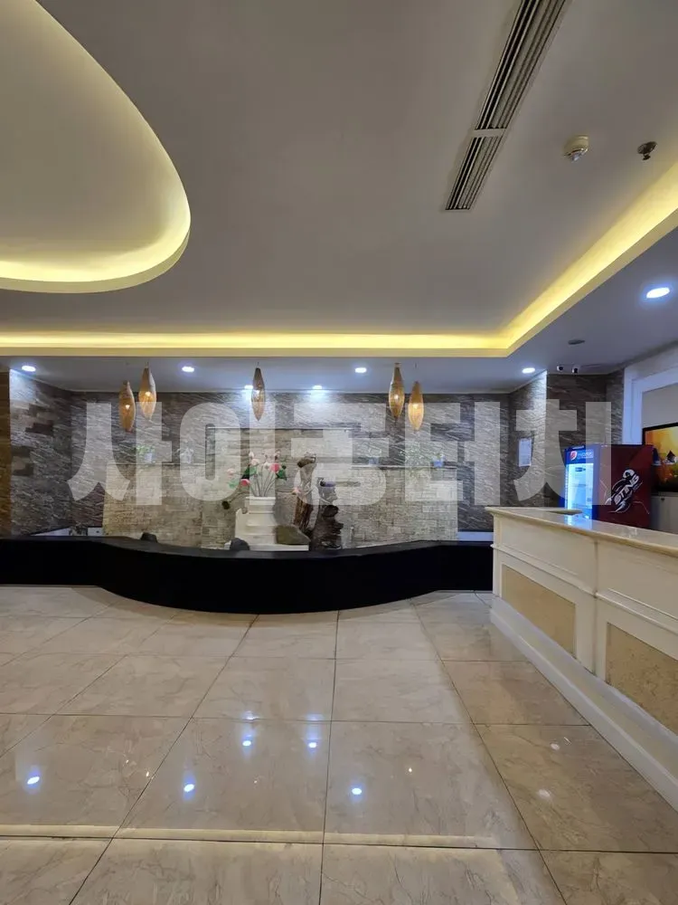 스파 로비 접수대