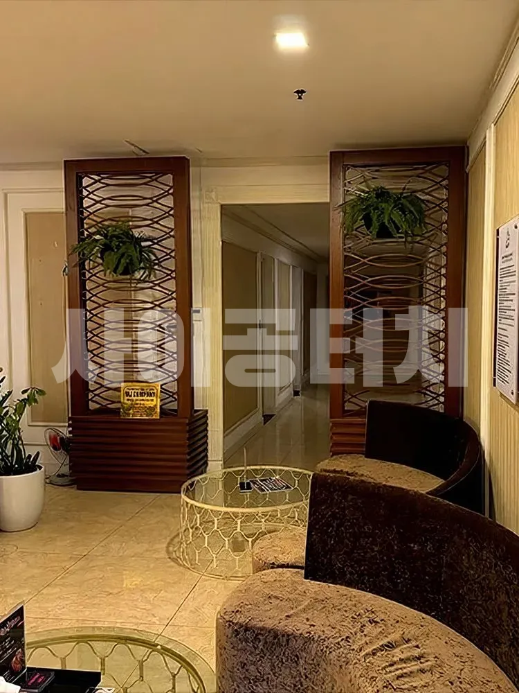 편안한 스파 대기실 인테리어