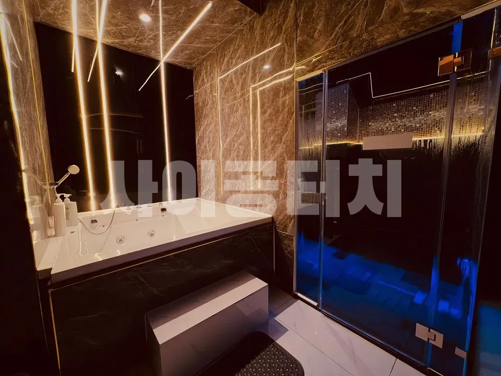 욕실 대리석 인테리어