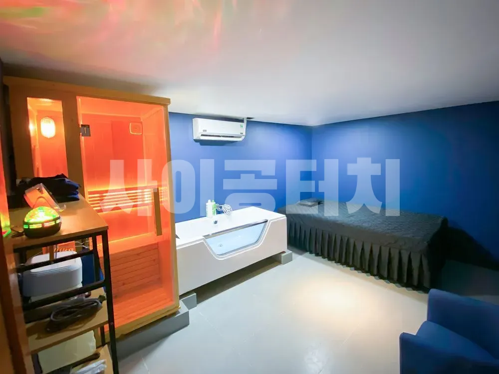 사우나 룸 전경